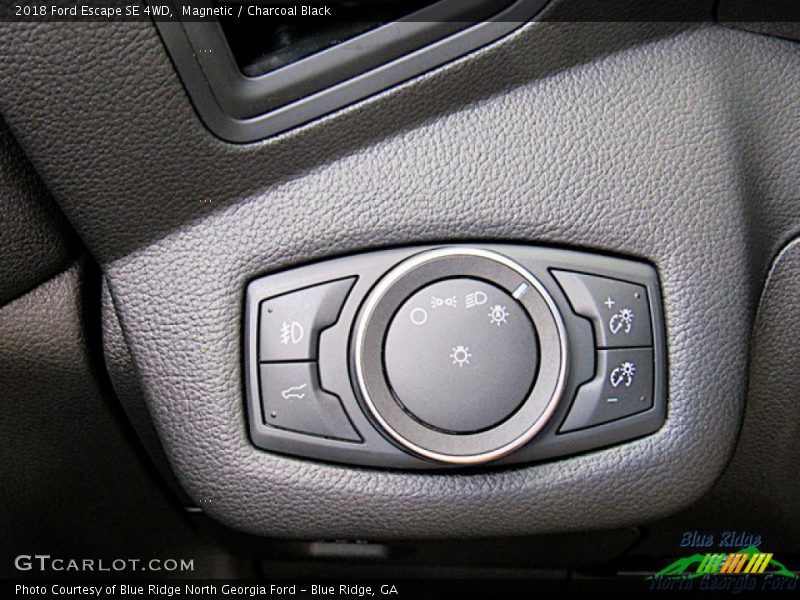 Magnetic / Charcoal Black 2018 Ford Escape SE 4WD