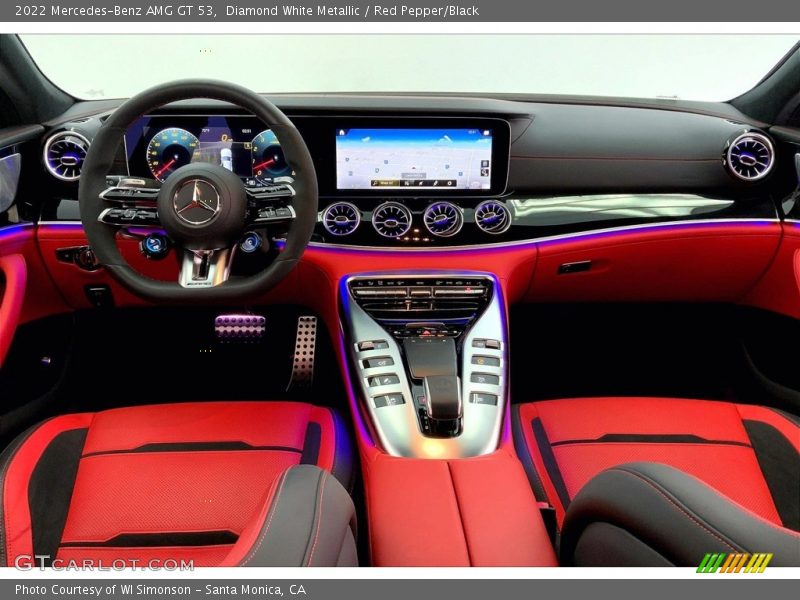 Red Pepper/Black Interior - 2022 AMG GT 53 