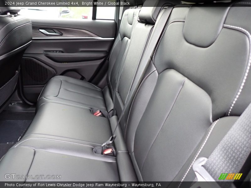 Rear Seat of 2024 Grand Cherokee Limited 4x4