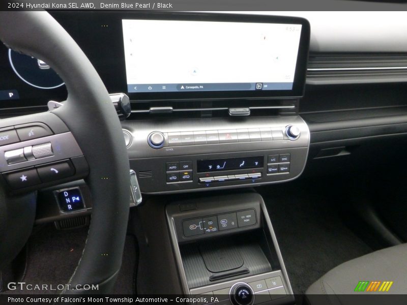 Denim Blue Pearl / Black 2024 Hyundai Kona SEL AWD