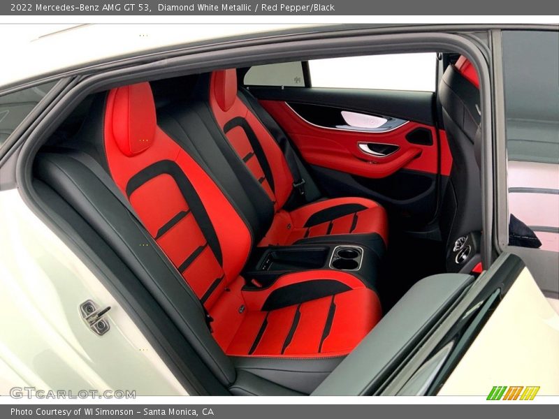 Rear Seat of 2022 AMG GT 53