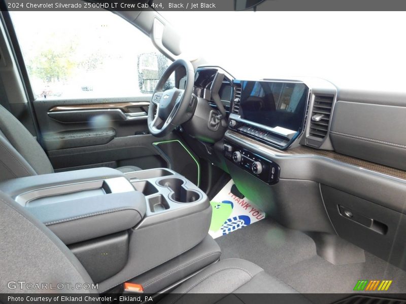 Black / Jet Black 2024 Chevrolet Silverado 2500HD LT Crew Cab 4x4