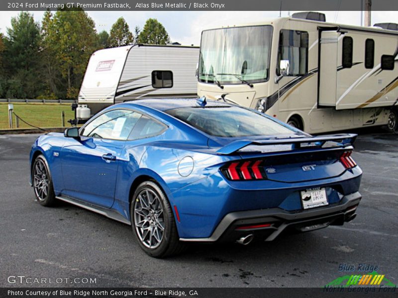  2024 Mustang GT Premium Fastback Atlas Blue Metallic