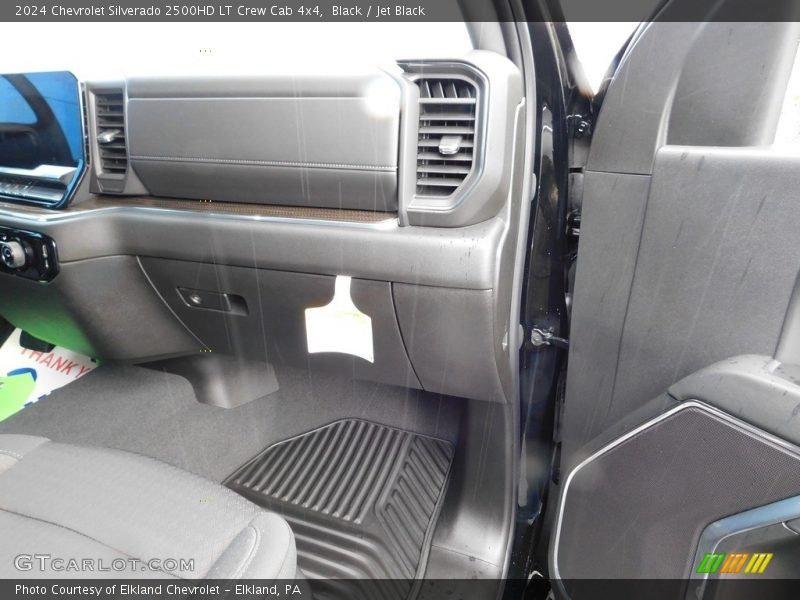 Black / Jet Black 2024 Chevrolet Silverado 2500HD LT Crew Cab 4x4