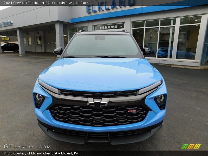 Fountain Blue / Jet Black 2024 Chevrolet TrailBlazer RS
