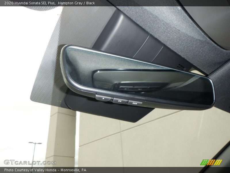 Hampton Gray / Black 2020 Hyundai Sonata SEL Plus