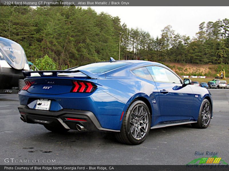  2024 Mustang GT Premium Fastback Atlas Blue Metallic