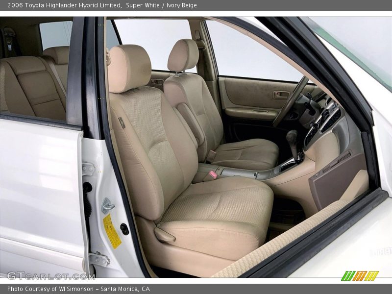  2006 Highlander Hybrid Limited Ivory Beige Interior