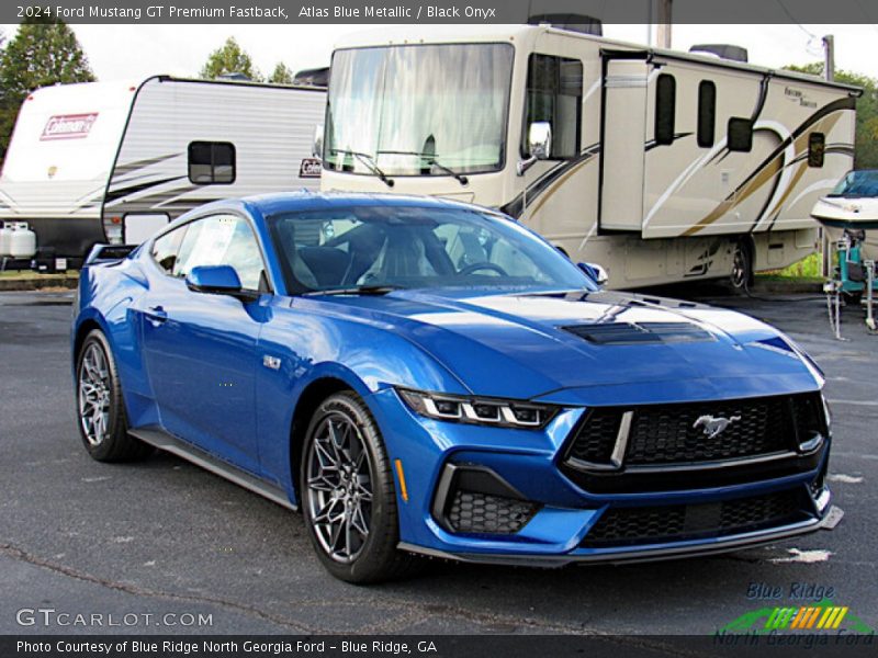  2024 Mustang GT Premium Fastback Atlas Blue Metallic