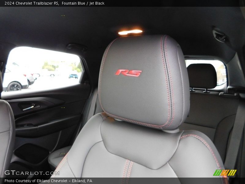 Front Seat of 2024 Trailblazer RS