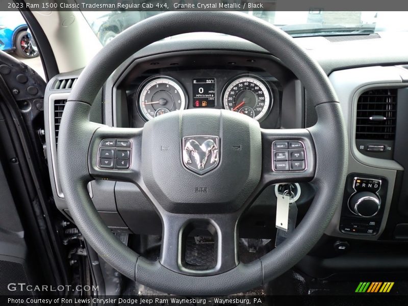  2023 1500 Classic Tradesman Regular Cab 4x4 Steering Wheel