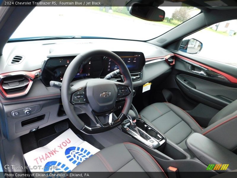 Front Seat of 2024 TrailBlazer RS