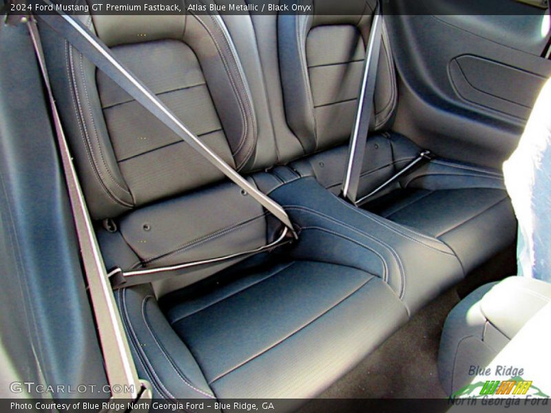 Rear Seat of 2024 Mustang GT Premium Fastback