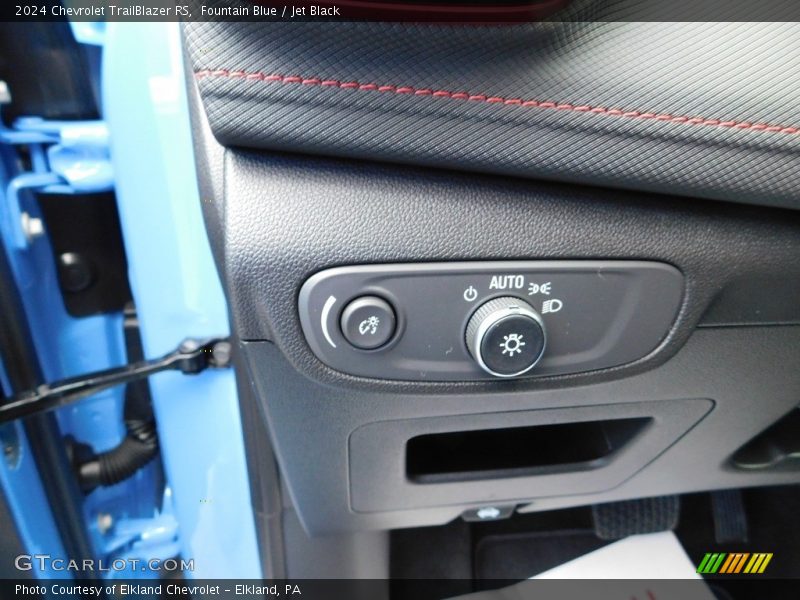 Controls of 2024 TrailBlazer RS