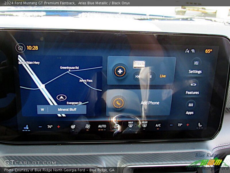 Controls of 2024 Mustang GT Premium Fastback