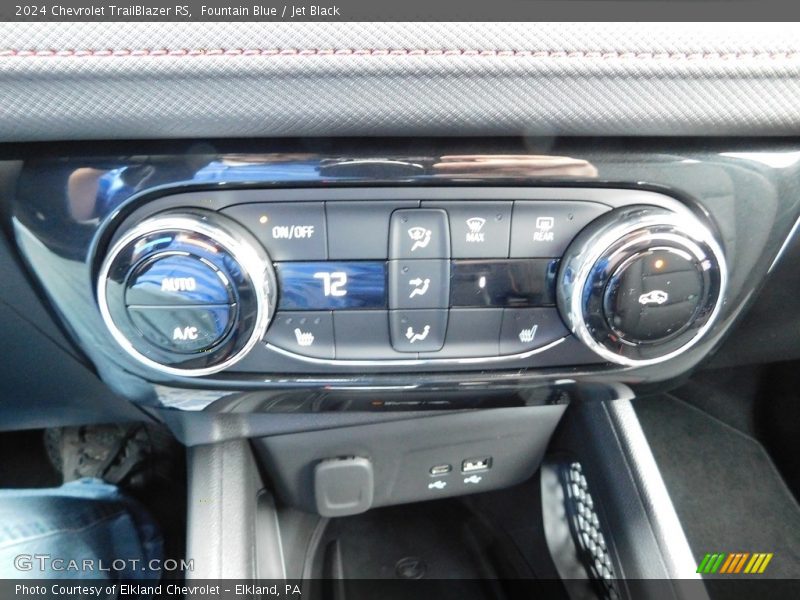 Controls of 2024 TrailBlazer RS