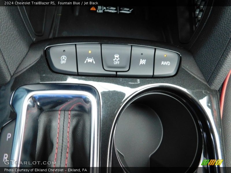 Controls of 2024 TrailBlazer RS