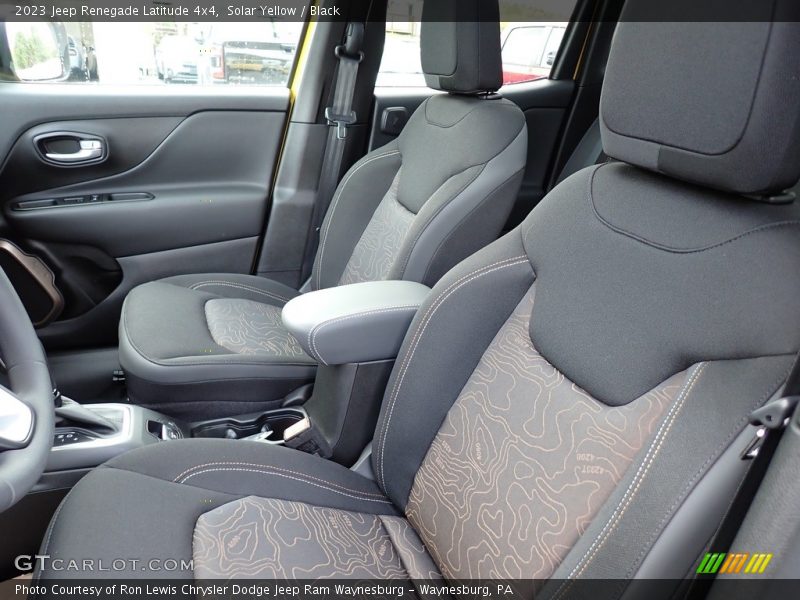 Front Seat of 2023 Renegade Latitude 4x4