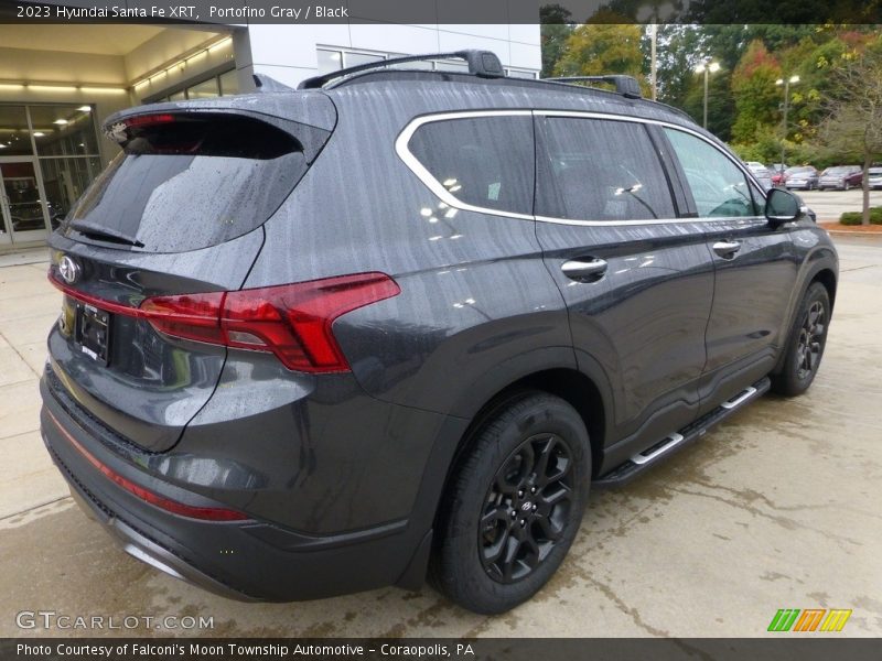 Portofino Gray / Black 2023 Hyundai Santa Fe XRT