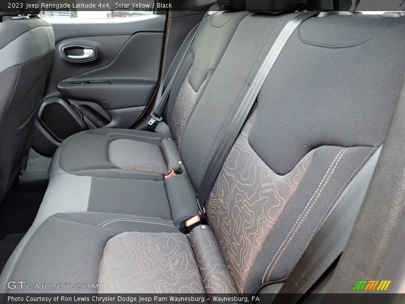 Rear Seat of 2023 Renegade Latitude 4x4