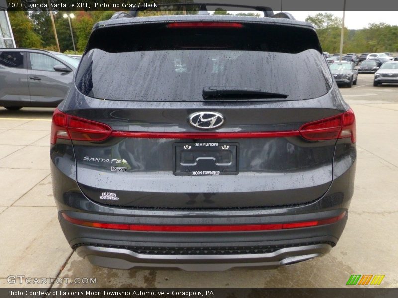 Portofino Gray / Black 2023 Hyundai Santa Fe XRT