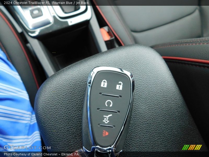 Keys of 2024 TrailBlazer RS