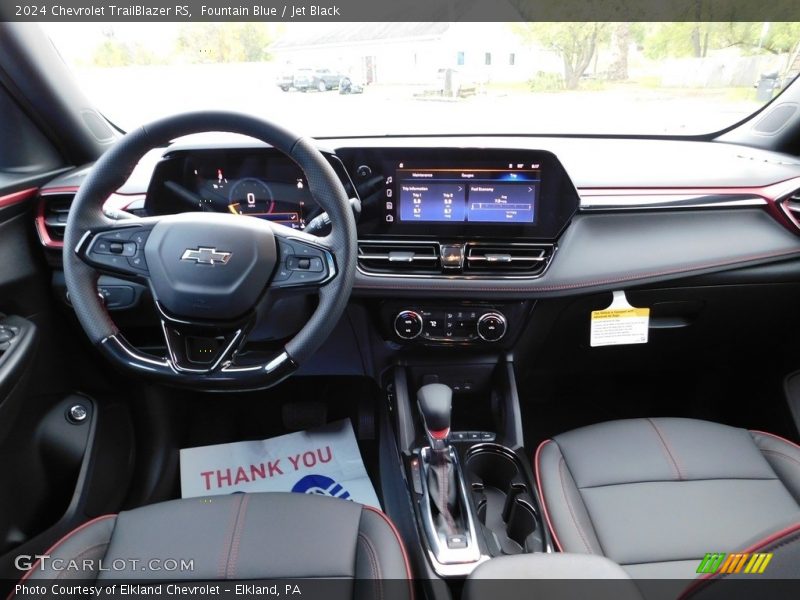 Dashboard of 2024 TrailBlazer RS
