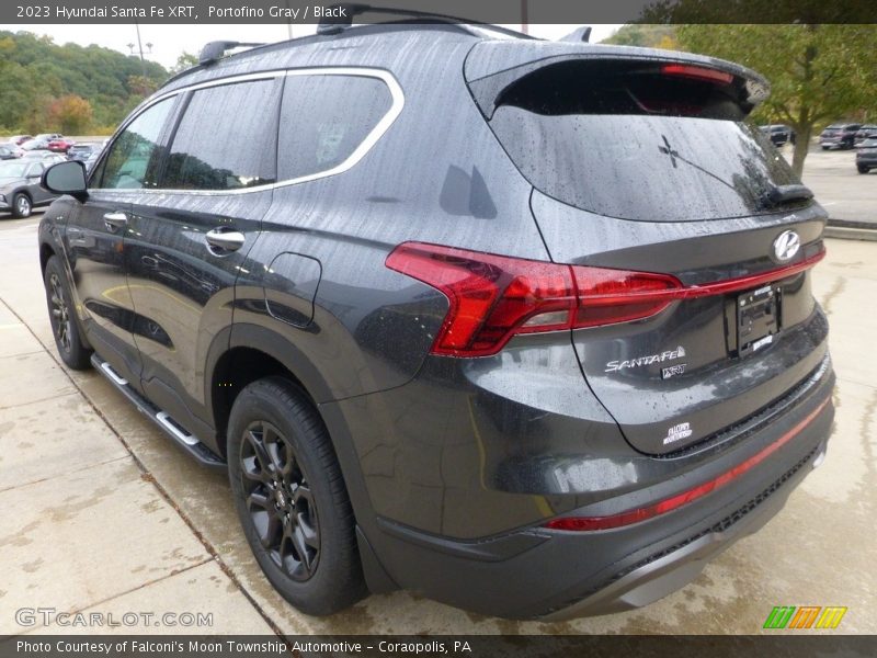 Portofino Gray / Black 2023 Hyundai Santa Fe XRT