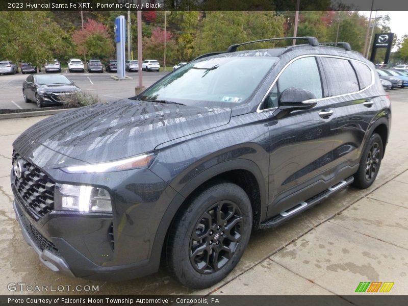 Portofino Gray / Black 2023 Hyundai Santa Fe XRT