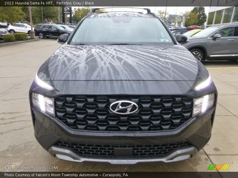 Portofino Gray / Black 2023 Hyundai Santa Fe XRT