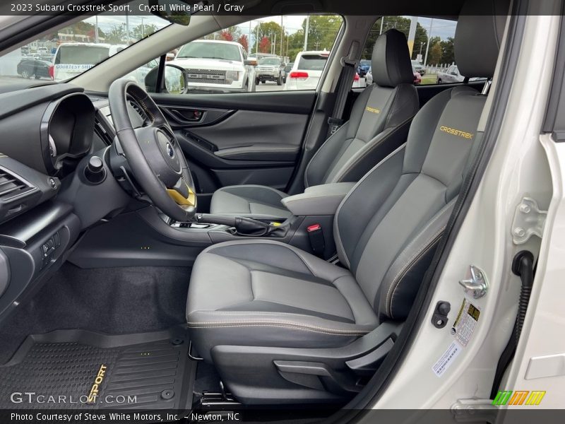  2023 Crosstrek Sport Gray Interior