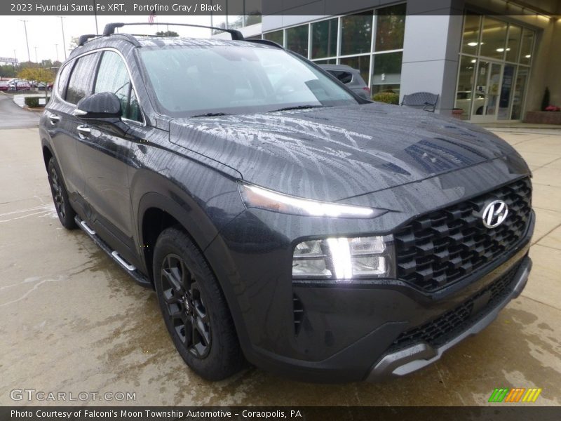 Portofino Gray / Black 2023 Hyundai Santa Fe XRT