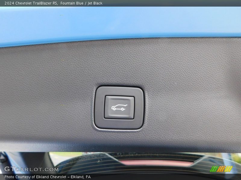 Controls of 2024 TrailBlazer RS