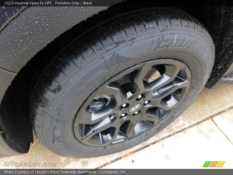 Portofino Gray / Black 2023 Hyundai Santa Fe XRT