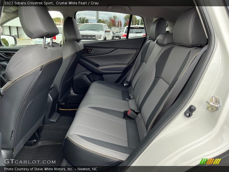 Rear Seat of 2023 Crosstrek Sport