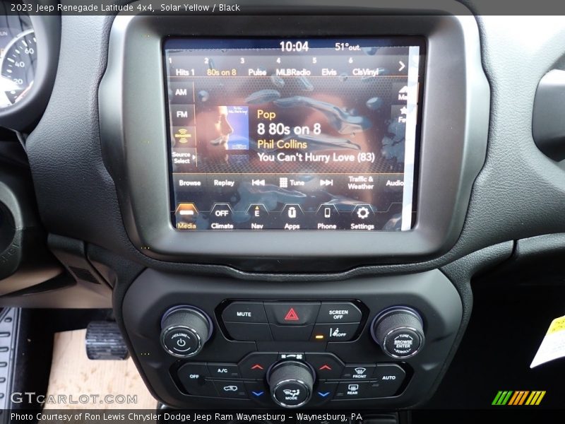 Solar Yellow / Black 2023 Jeep Renegade Latitude 4x4