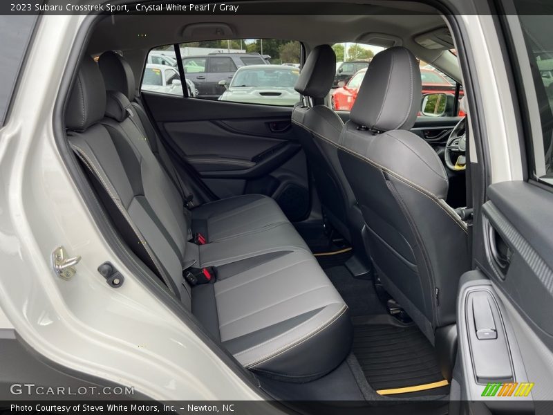 Rear Seat of 2023 Crosstrek Sport