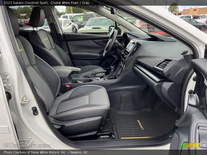 Gray Interior - 2023 Crosstrek Sport 