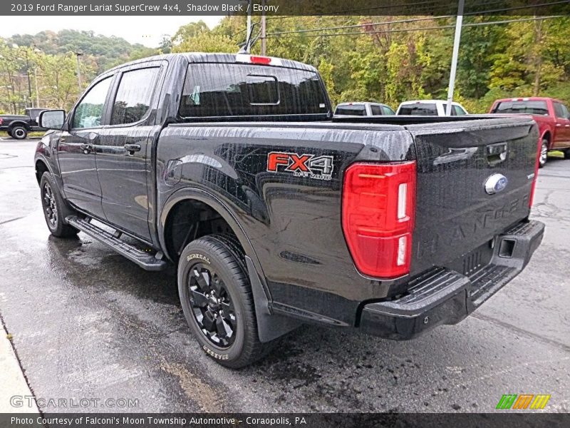 Shadow Black / Ebony 2019 Ford Ranger Lariat SuperCrew 4x4