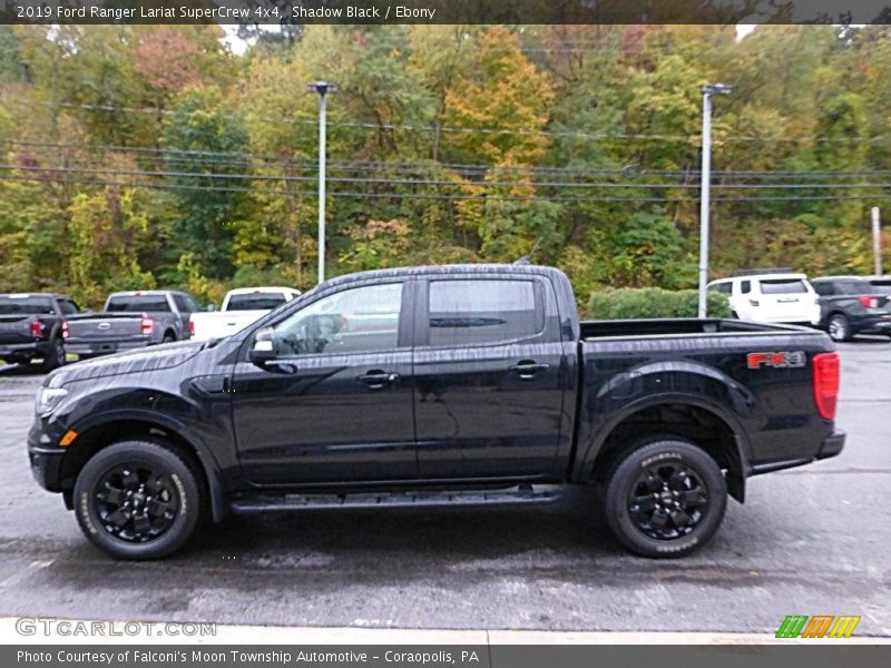  2019 Ranger Lariat SuperCrew 4x4 Shadow Black
