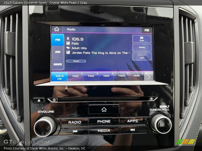 Controls of 2023 Crosstrek Sport