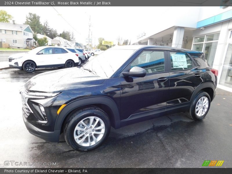 Mosaic Black Metallic / Jet Black 2024 Chevrolet TrailBlazer LS