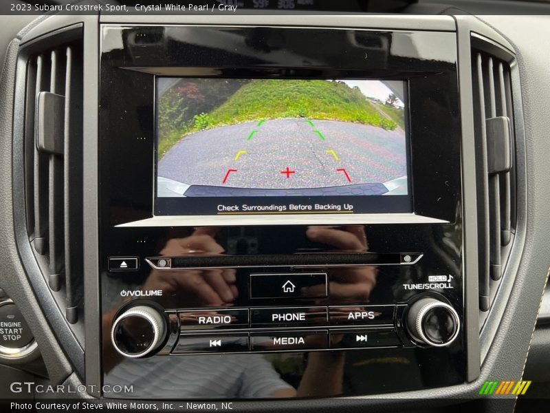 Controls of 2023 Crosstrek Sport
