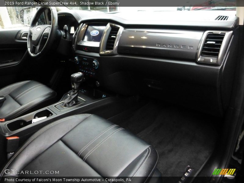 Shadow Black / Ebony 2019 Ford Ranger Lariat SuperCrew 4x4