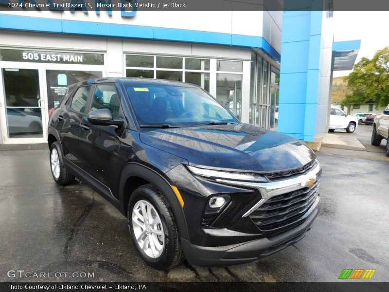 Mosaic Black Metallic / Jet Black 2024 Chevrolet TrailBlazer LS