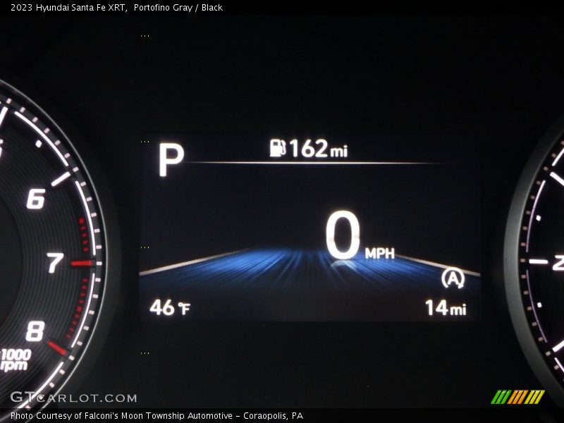 Portofino Gray / Black 2023 Hyundai Santa Fe XRT