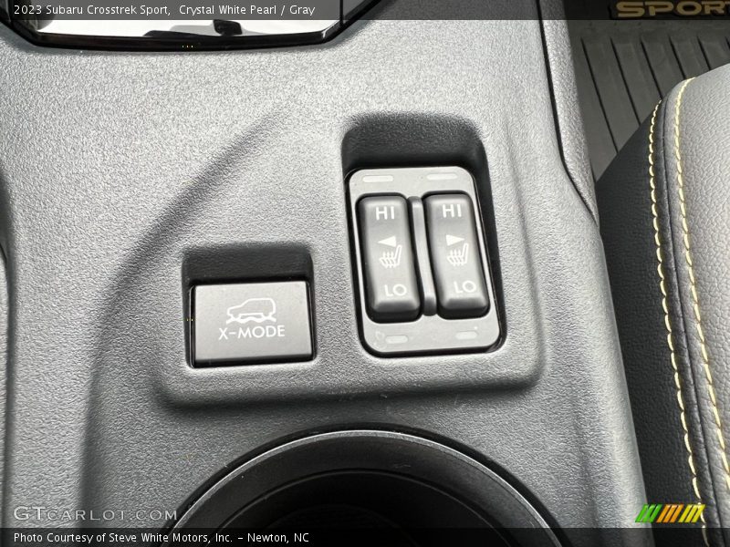 Crystal White Pearl / Gray 2023 Subaru Crosstrek Sport