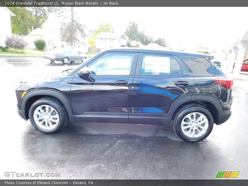 Mosaic Black Metallic / Jet Black 2024 Chevrolet TrailBlazer LS