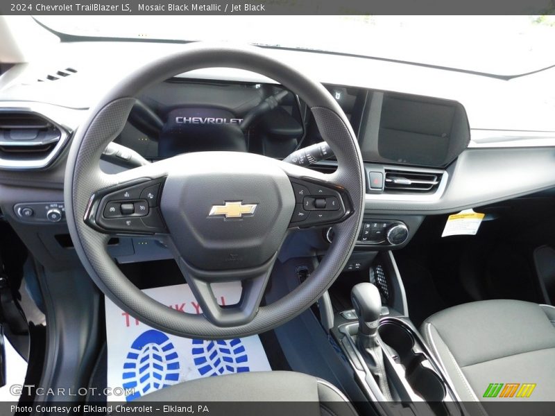 Dashboard of 2024 TrailBlazer LS