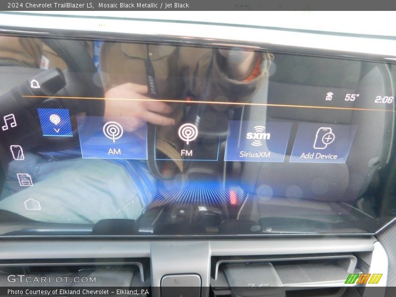 Controls of 2024 TrailBlazer LS